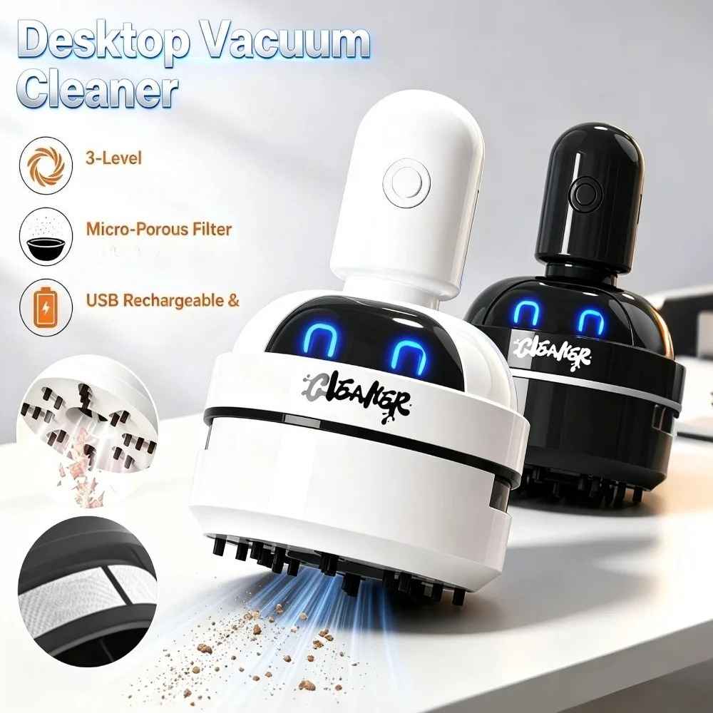 Draagbare mini-bureaustofzuige - Mini Desktop Vacuum Cleaner For Eraser Dust recensie en prijs