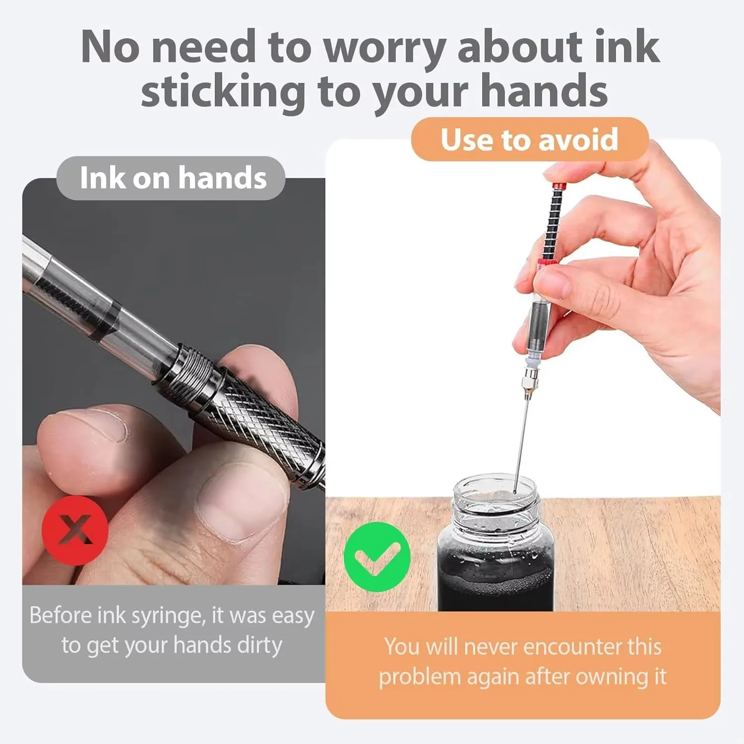 Vulpen, vulinkt, spuit, absorb - Writing Tools recensie en prijs