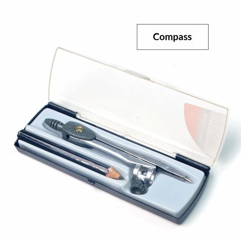 Metalen kompasset met vergrend - Math Geometry Set With Compass recensie en prijs